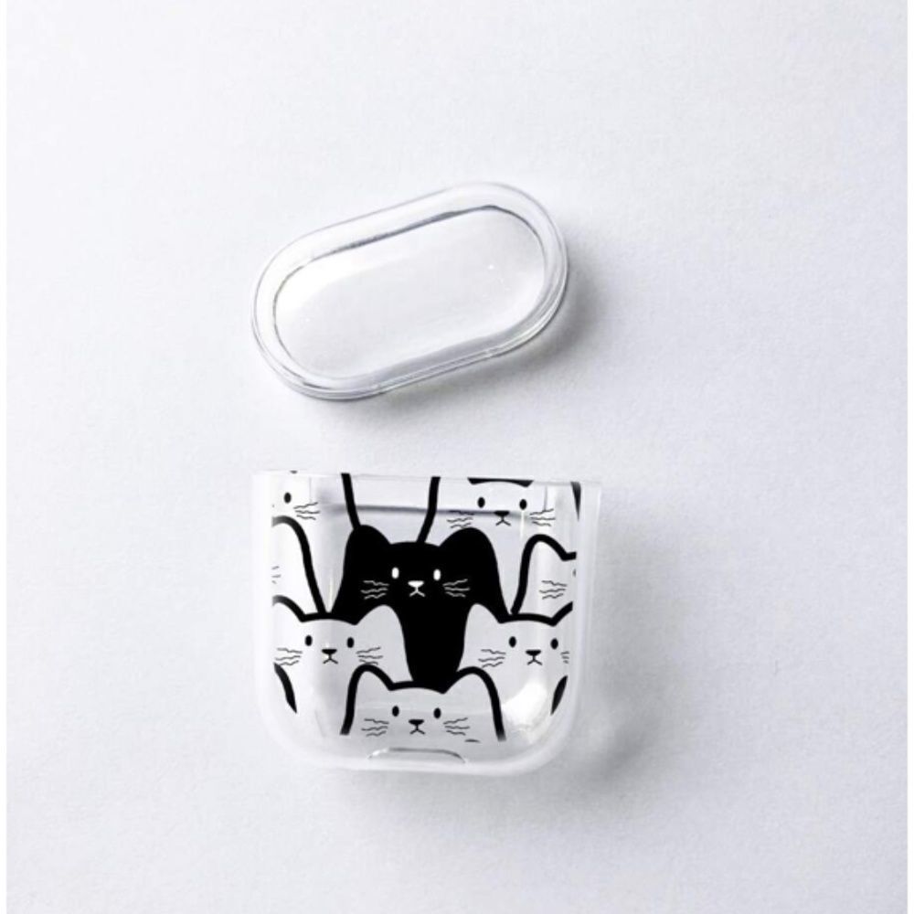 Cartoon Cat 🐱 AirPod 1/2 Case - Picture 5 of 5
